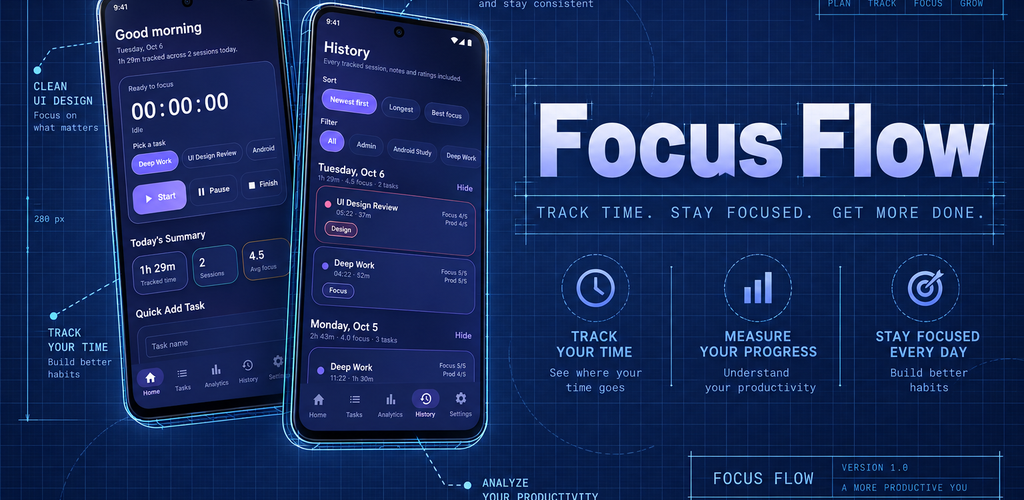 Focus Flow promotional banner